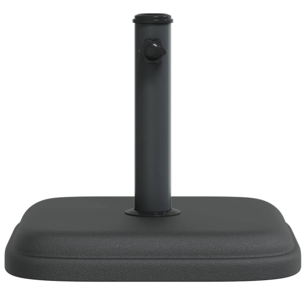 VidaXL Base De Parasol Pour Mâts 38 / 48 Mm 25 Kg Rond, Base De